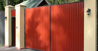 Купить ворота из профнастила Чусовой, цена от 4184 руб.